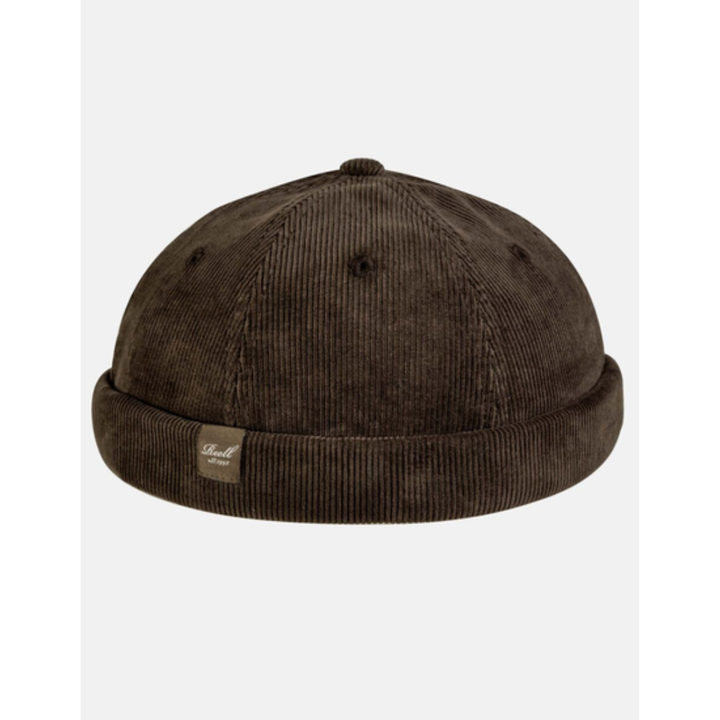 Reell Docker Cap - Dark Brown Cord