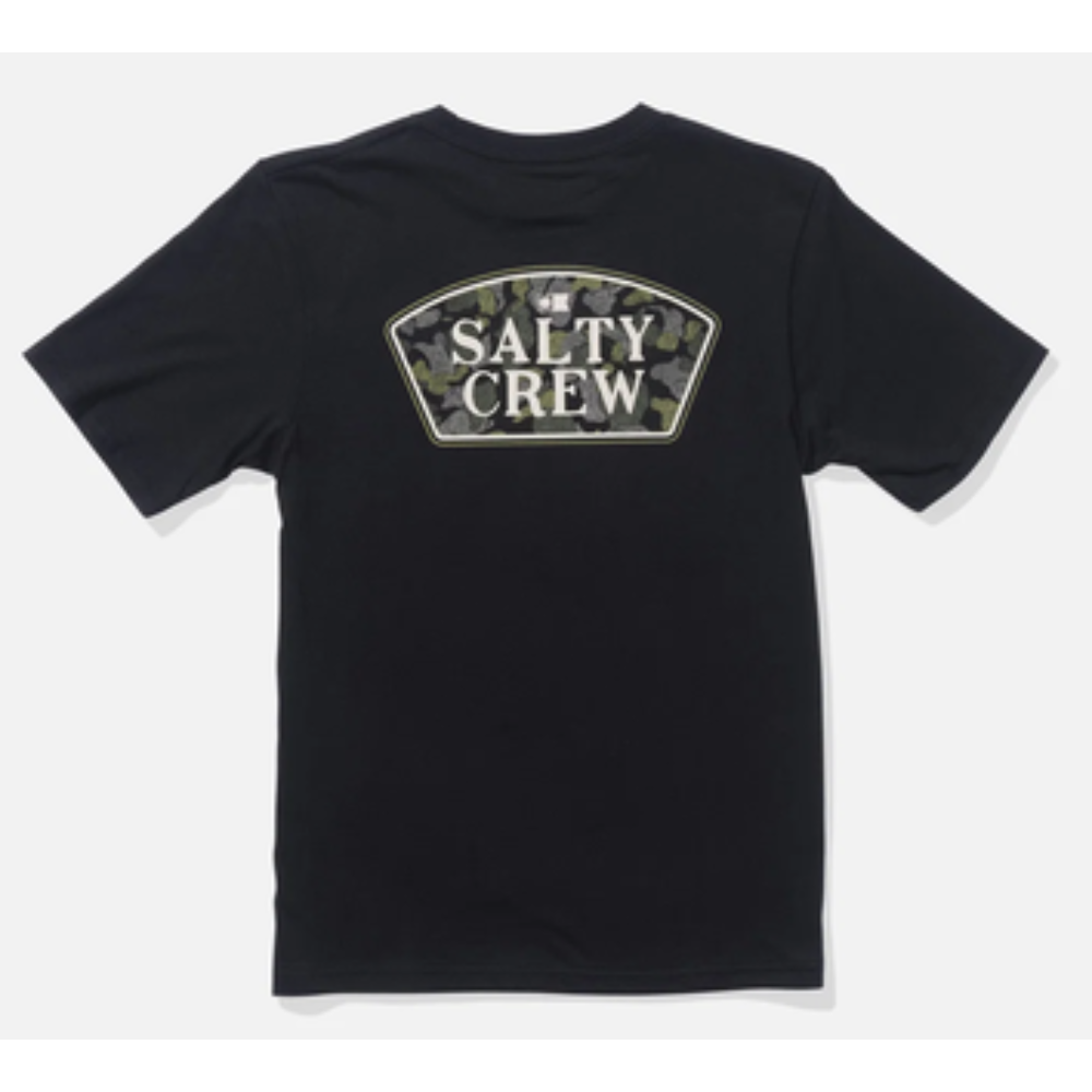 Salty Crew Filler Up Ss Tee T-Shirt- Black