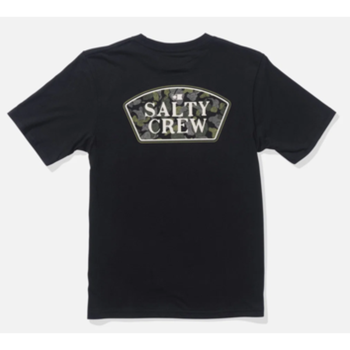 Salty Crew Filler Up Ss Tee T-Shirt- Black