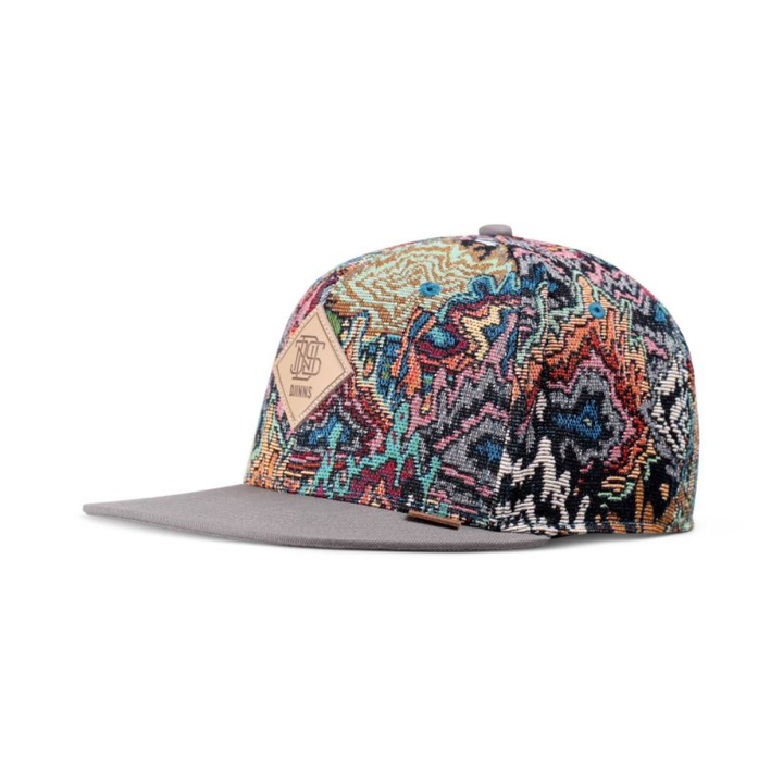 Djinns HFT Colorexplo 6 Panel Snapback Cap - Multi Grey