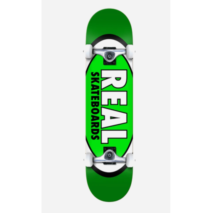Real Oval Komplettboard Classic XL 8,00" - Green