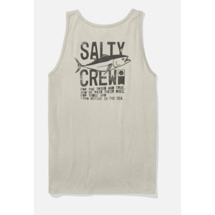 Salty Crew  Tried And True Tank Top - Moonbeam Stone