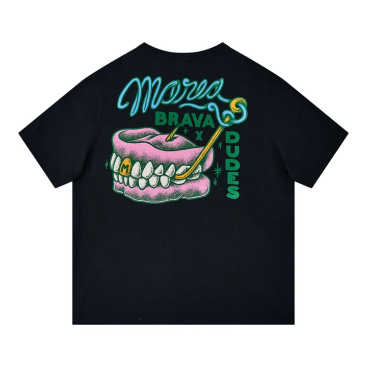 The Dudes Dentadura T-Shirt - Black