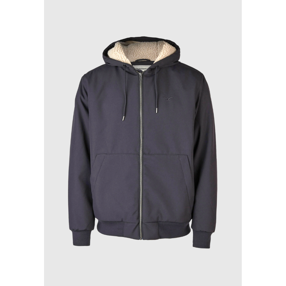 Cleptomanicx Workist Winter Jacket - Blue Graphite