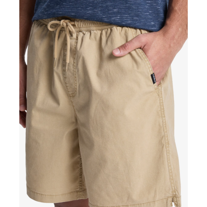 Quicksilver Taxer 19" Elastische Shorts für Männer -  CJZ0 Khaki