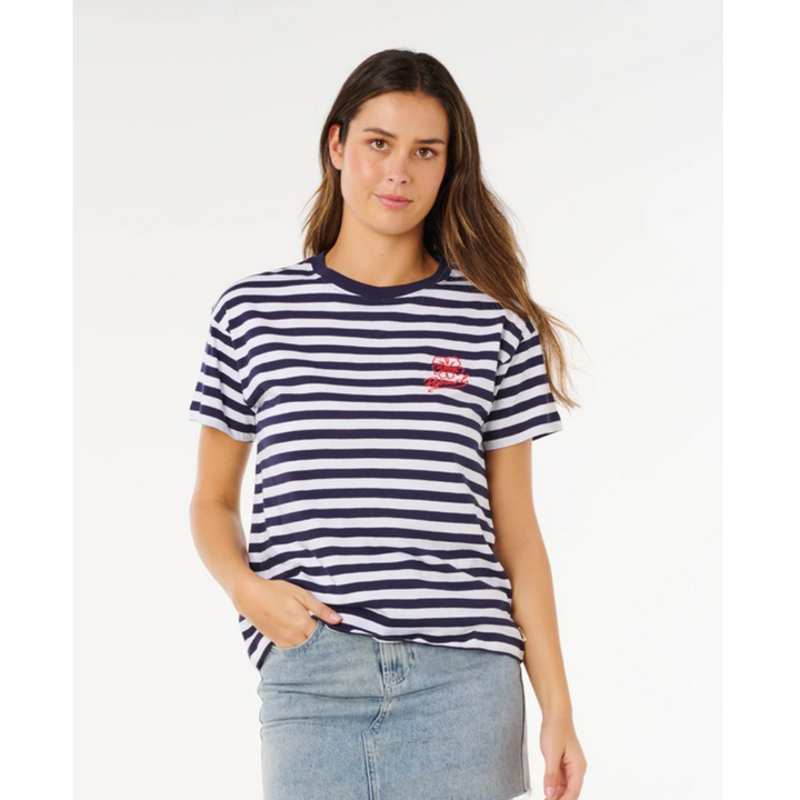 Ripcurl Pacific Relax T-Shirt Kurzarm - Dark Navy