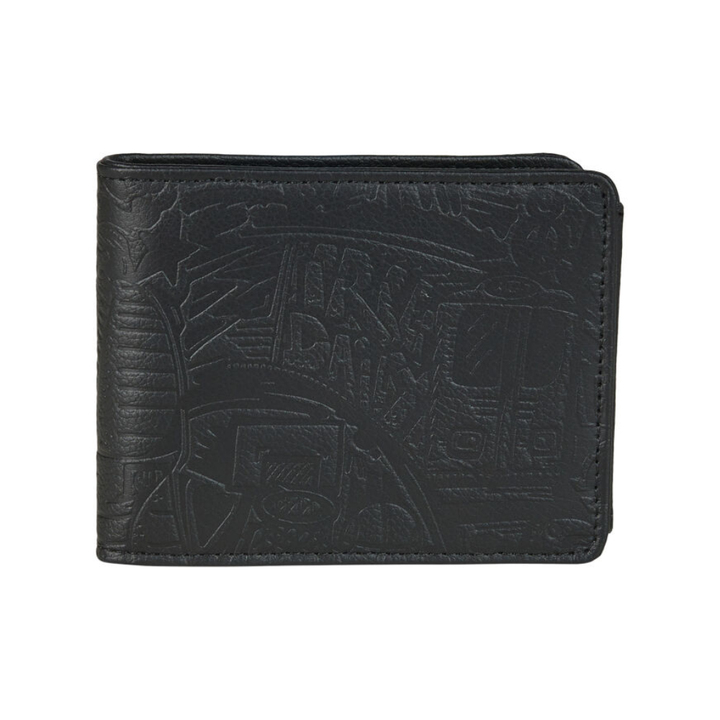 Iriedaily Pleather Geldbeutel Wallet - Black