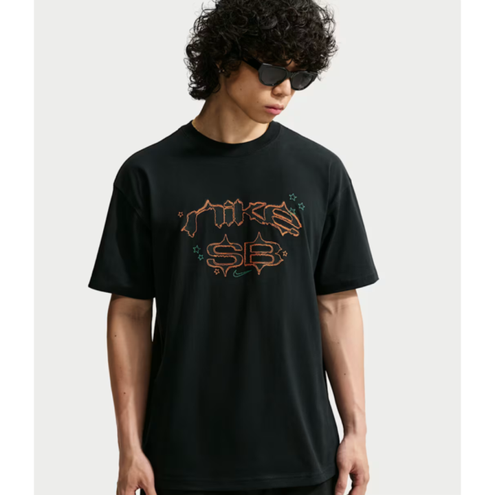 Nike SB T-shirt 4428 - Black/Orange 010