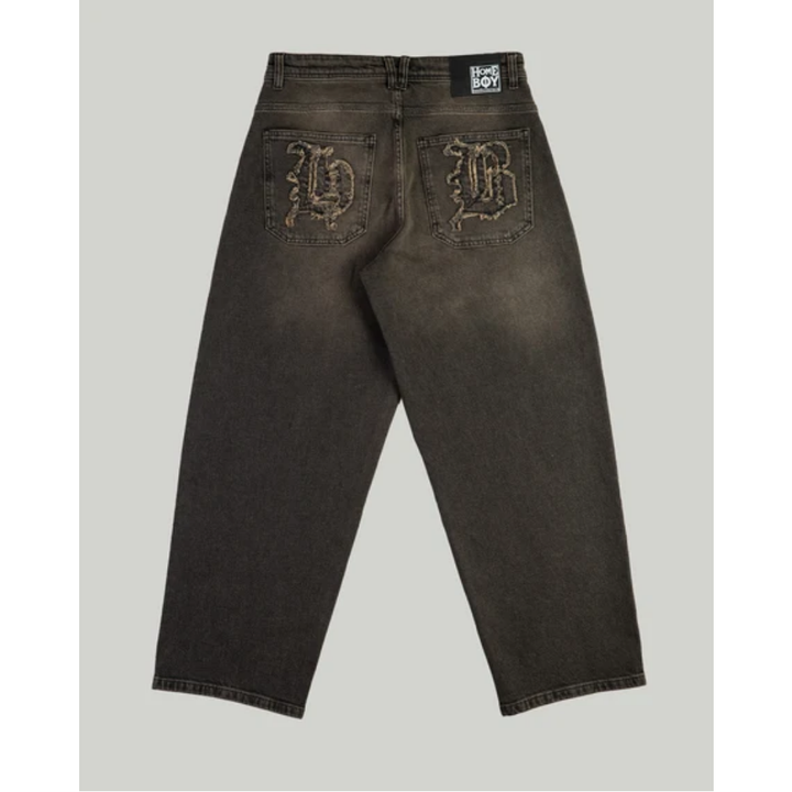 Homeboy MONSTER GOTHIC II Baggy Jeans - Dirty Black