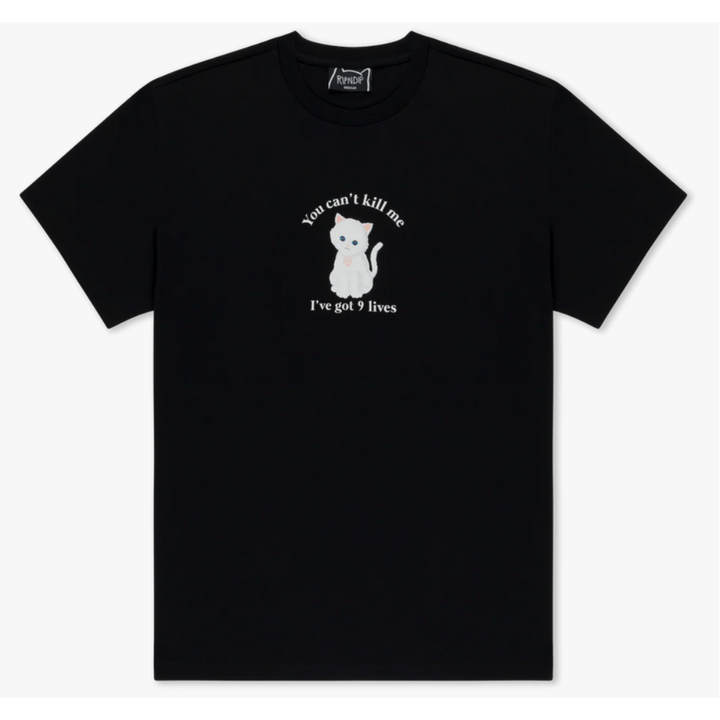 RIPNDIP 9 Lives Tee - Black
