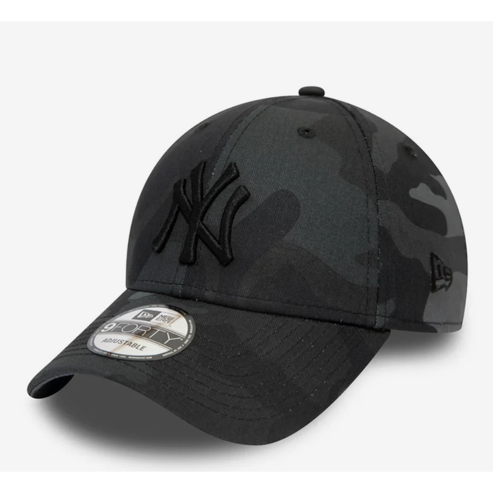 NewEra 37008 51998 New York Yankees League Essential 940 Cap - Camo Grey