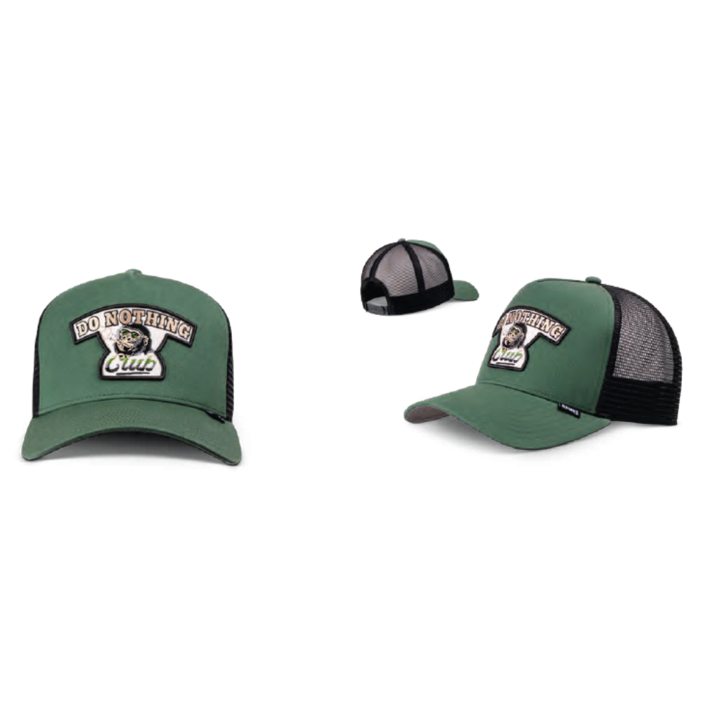 Djinns GorillaHFT DNC Trucker Cap - Olive Grün