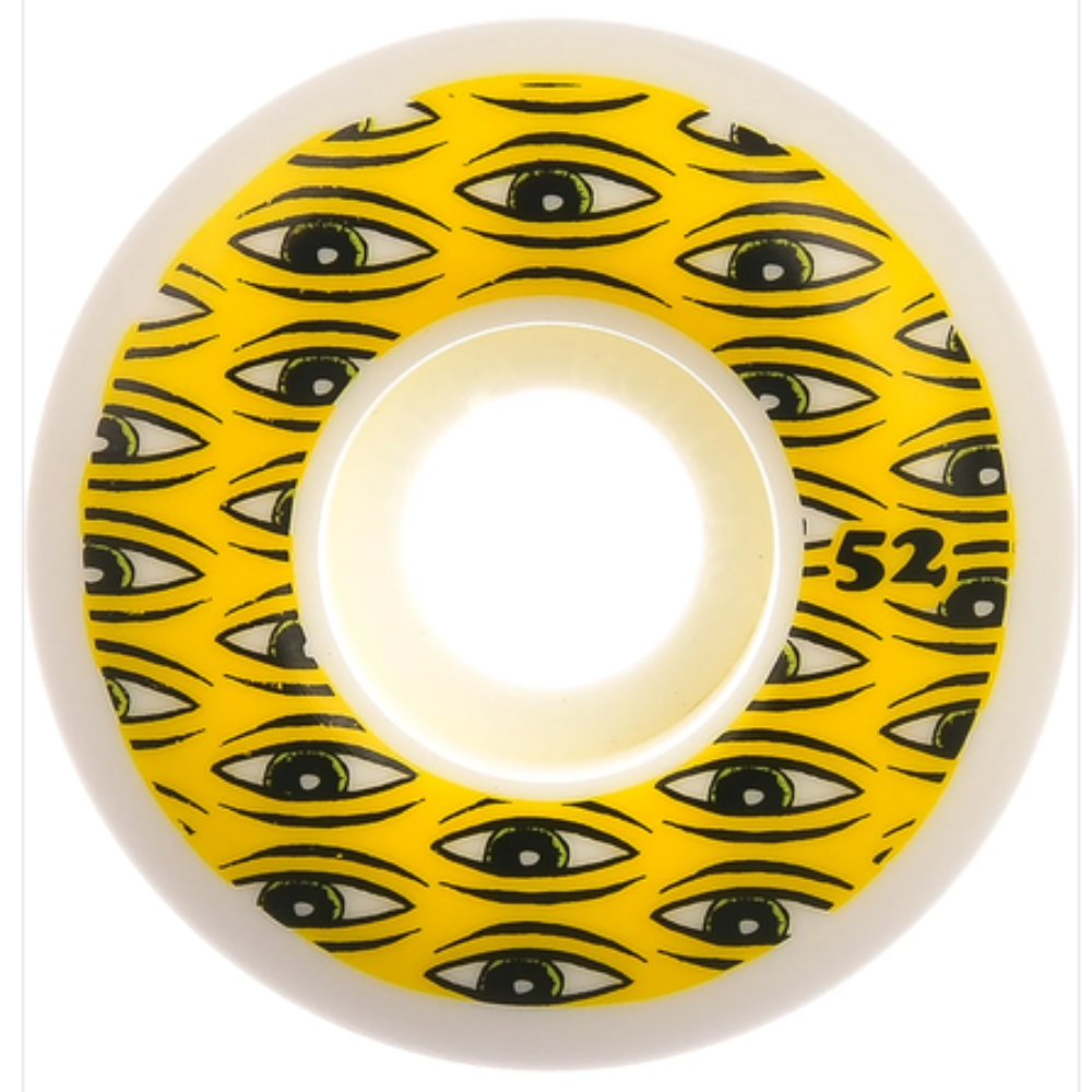 Toy Machune All Seeing 100A Wheels 52mm - Gelb