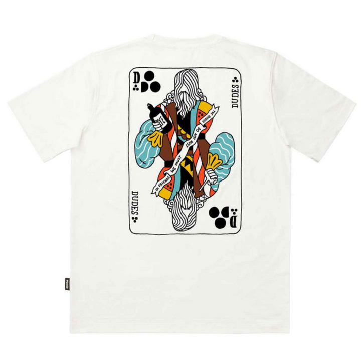 The Dudes King Classic T-Shirt Premium – off white