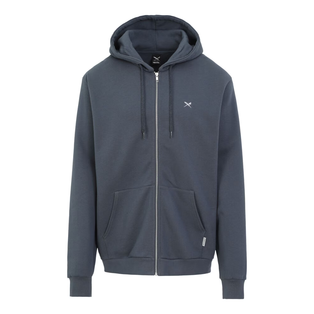 Iriedaily Mini Flag 2 Zip Hood - Dark Steel