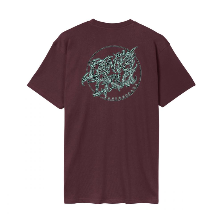 Santa Cruz scourge T-Shirt - Dark Plum