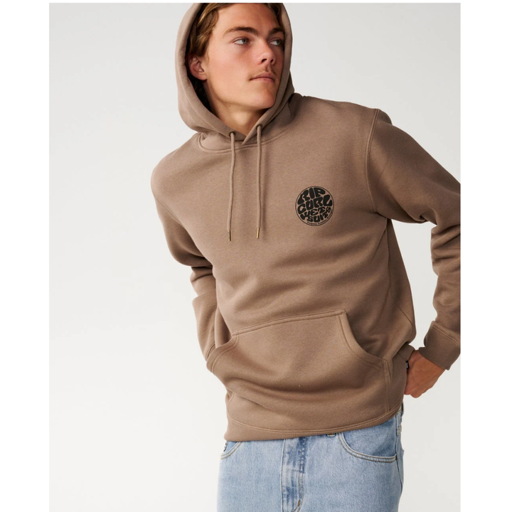 Ripcurl Wetsuit Icon Hoodie -  Walnut Braun