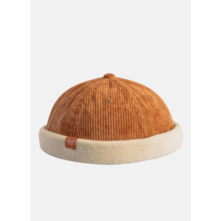 Reell Docker Cap - Light Brown Cord Sand Fleece