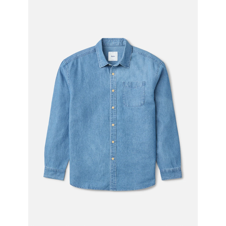 Katin Henry Denim Shirt - Medium Indigo