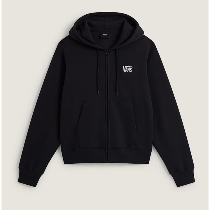 Vans Strech Logo Zip Hoodie - Black