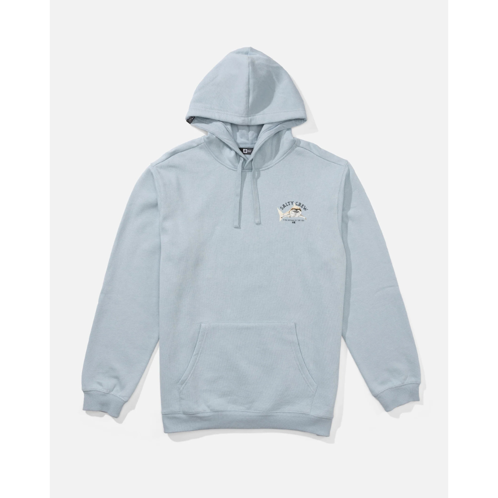 Salty Crew Lurking Fleece Hoodie Blue Fog