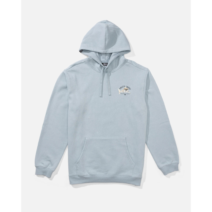 Salty Crew Lurking Fleece Hoodie Blue Fog