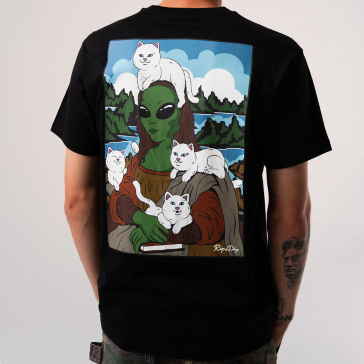 RIPNDIP Here All Along Tee- Black