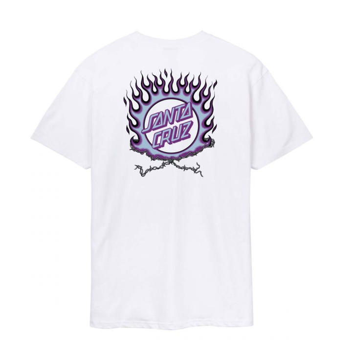 Santa Cruz Foring Dot T-Shirt - White