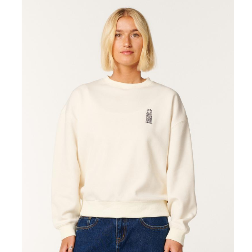 Ripcurl S-SERIES VAPORCOOL FLEECE Sweat - Bone