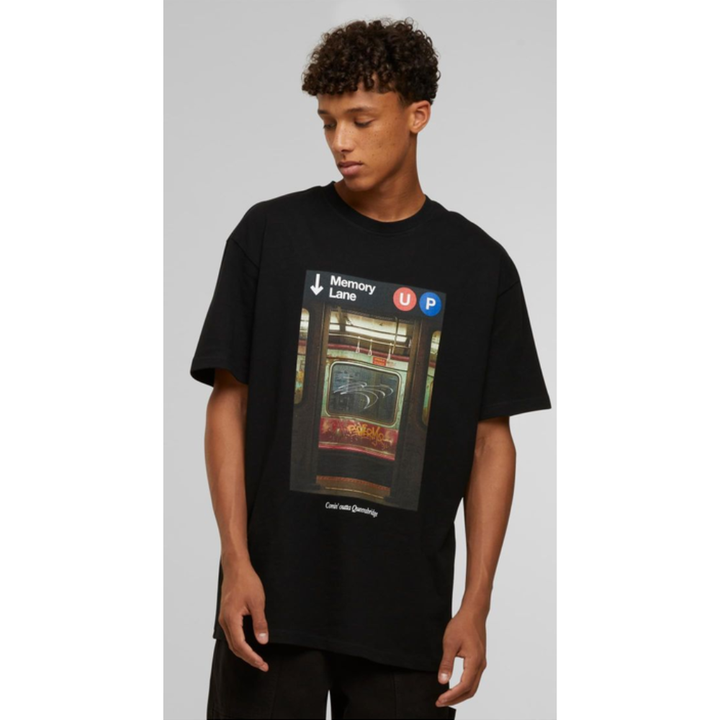 TB  Next Memory Lane Oversize Tee - Black
