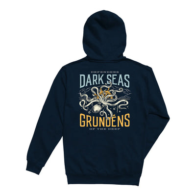 Dark Seas Great Dephts Hoodie - Navy