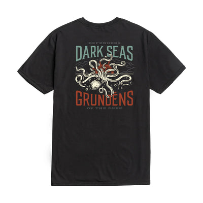 Dark Seas Great Dephts Premium T-Shirt - Black