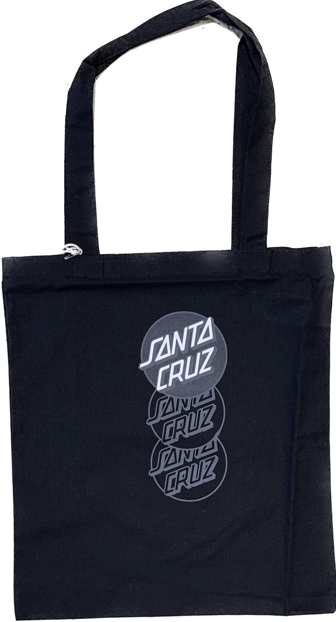 Santa Cruz Opus Hand Overlay Tote Shopping Bag Black