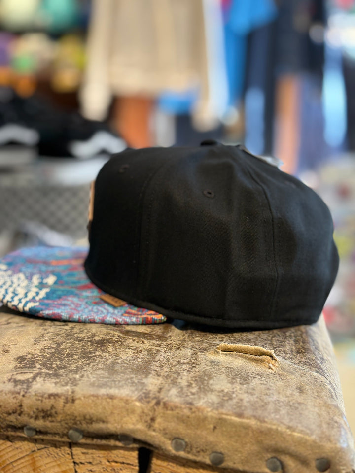 Djinns  Rev. Colourexplo  6 Panel Cap - Multi Black