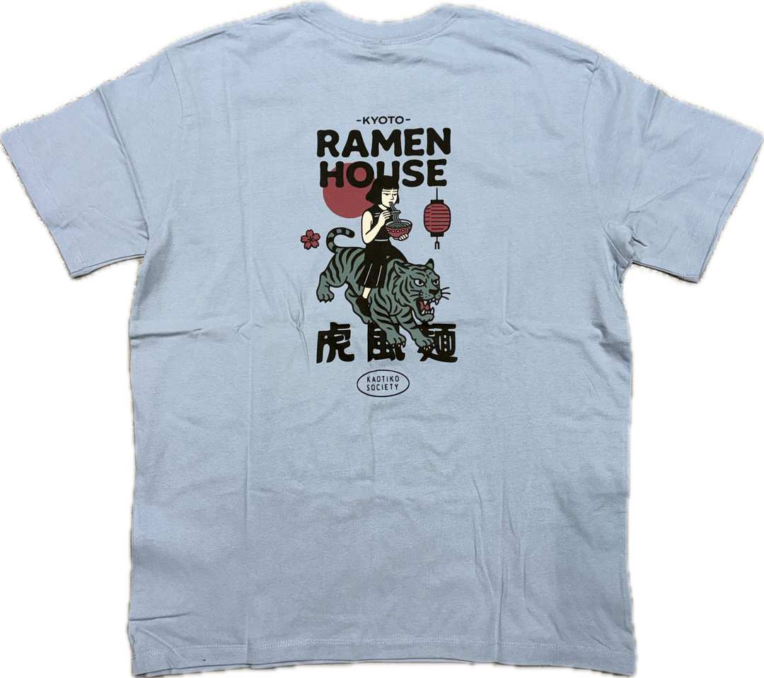 Kaotiko T-Shirt Ramen House T-Shirt - Niagara Blau