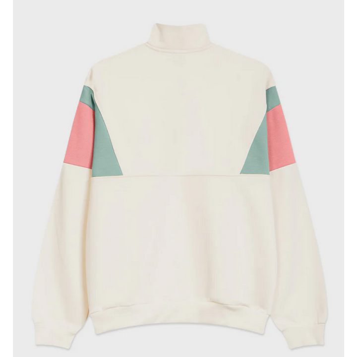 Kaotiko Crew Ivory Arthur Sweatshirt  - Ivory / Palid Blue