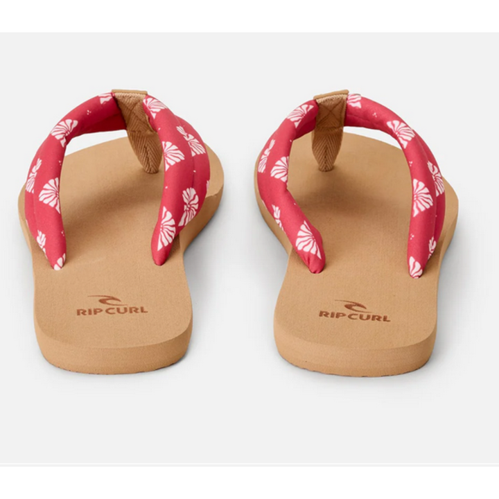 RipCurl Freedom Plusm Bloom Flip-Flops - Red