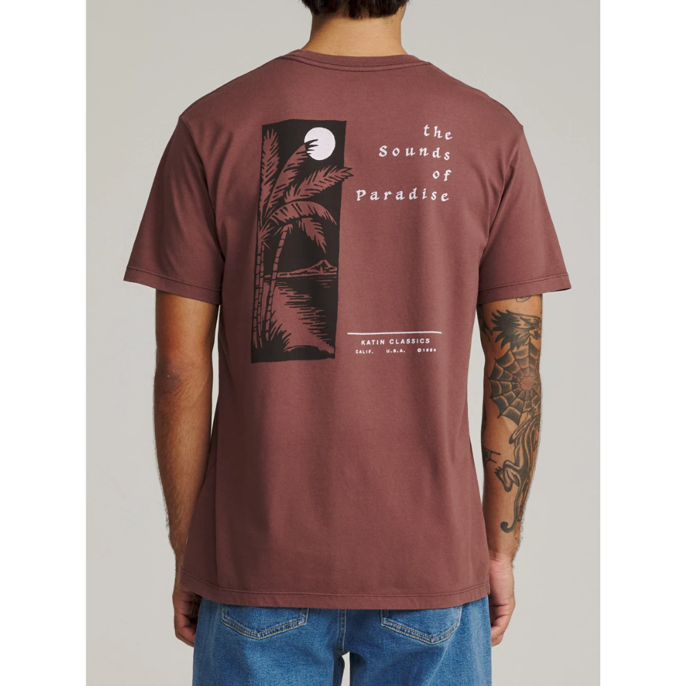 Katin Harmony T-Shirt - French Roast Vintage Wash