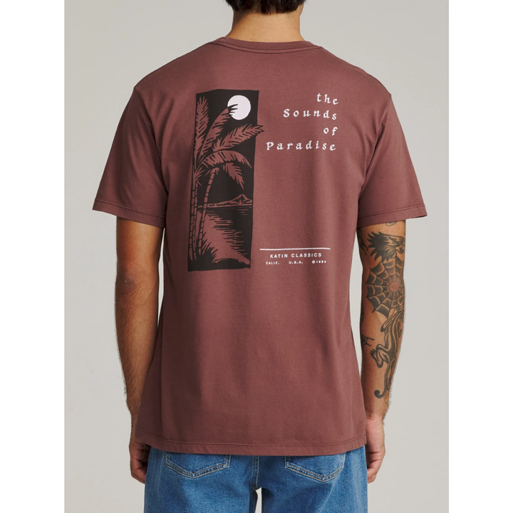 Katin Harmony T-Shirt - French Roast Vintage Wash