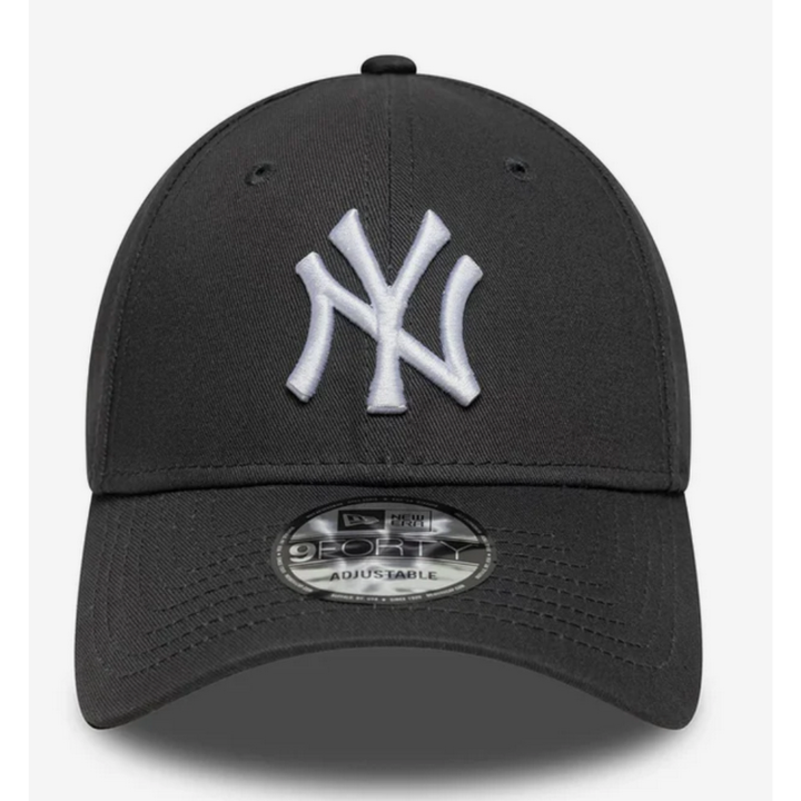NewEra 1707 9FORTY New York Yankees League Essential 9FORTY Cap - STCWHI Grau