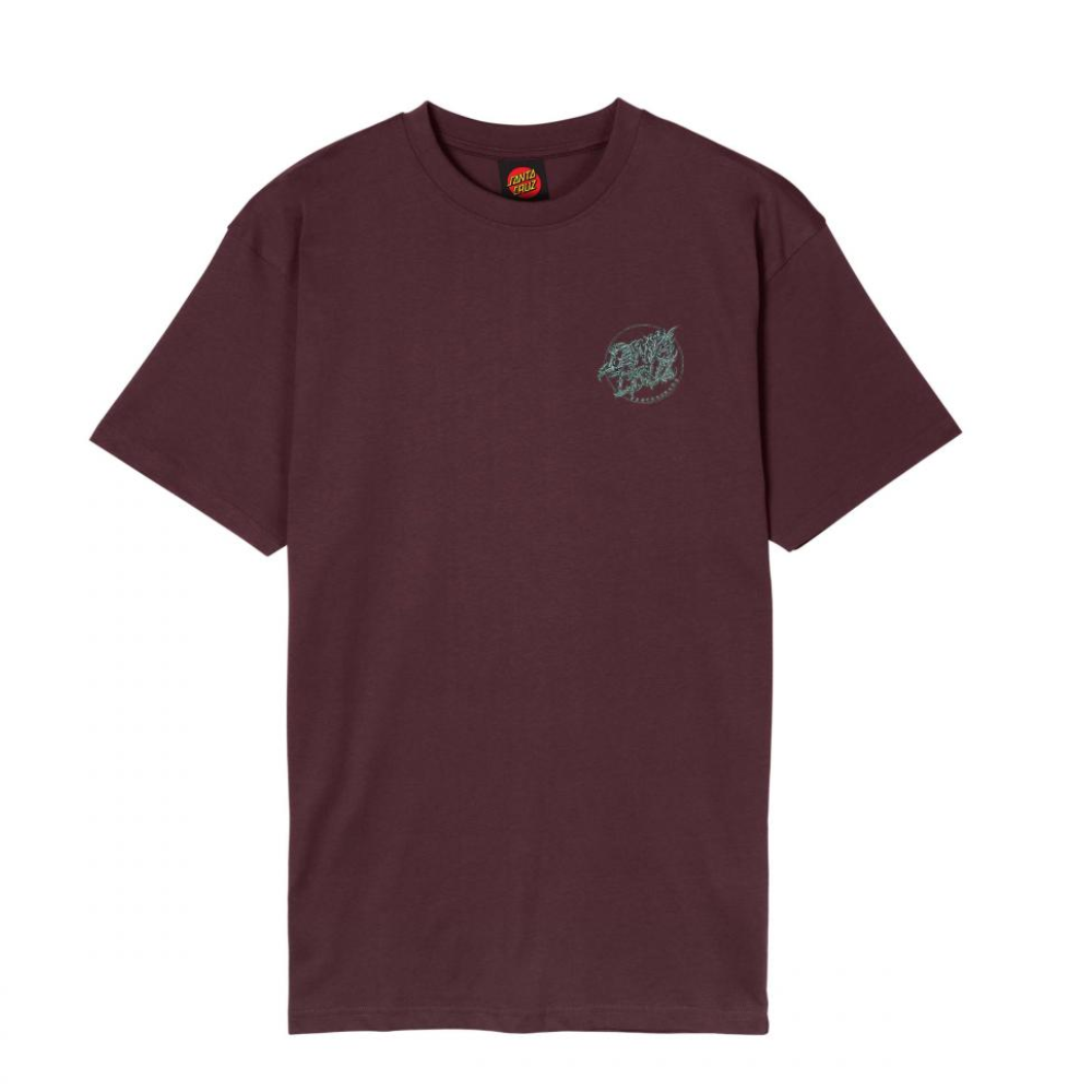 Santa Cruz scourge T-Shirt - Dark Plum