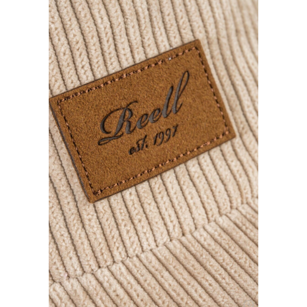 Reell 5-Panel Cap - Oatmeal Cord Sand