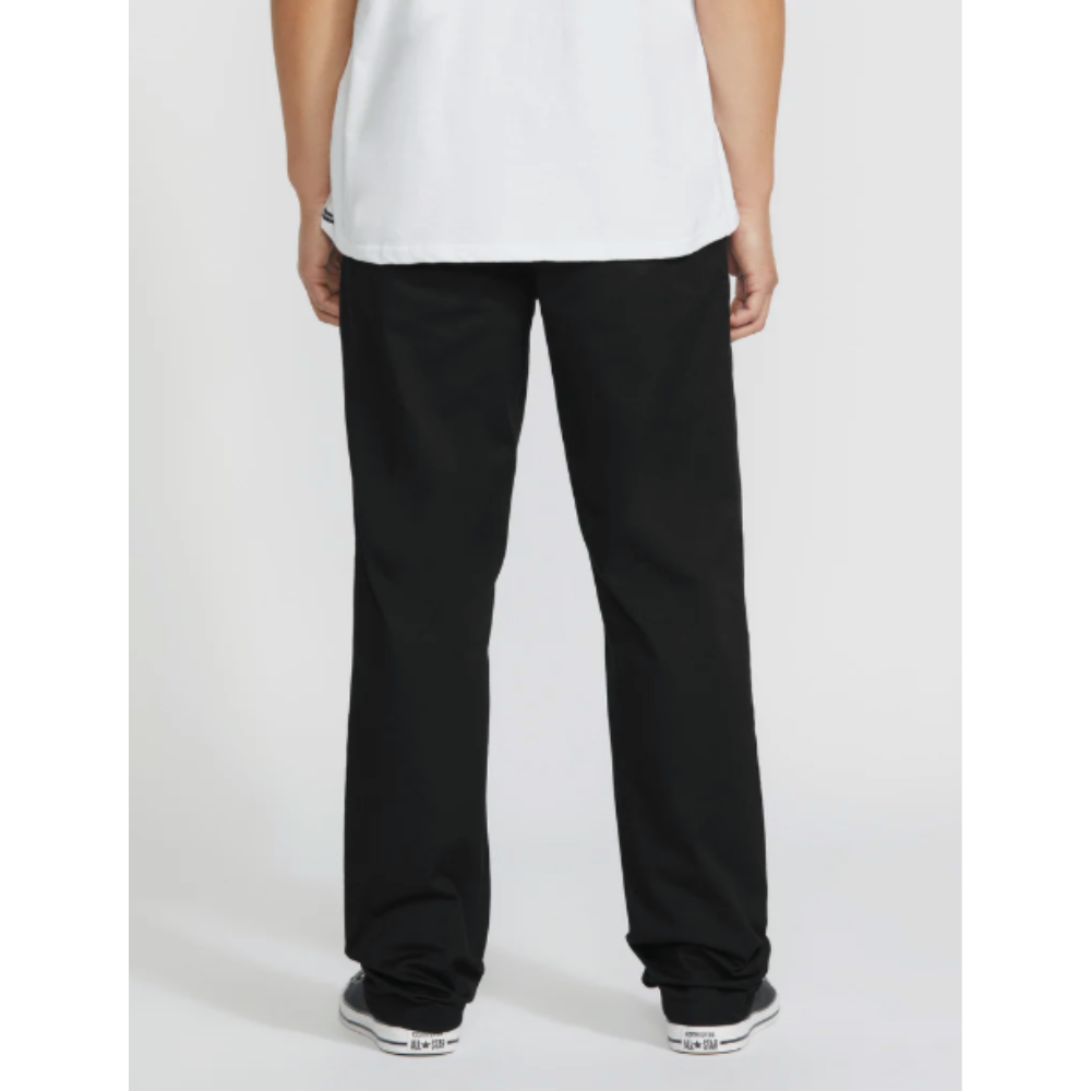 Pantalon chino extensible Volcom FRICKIN MODERN - Noir