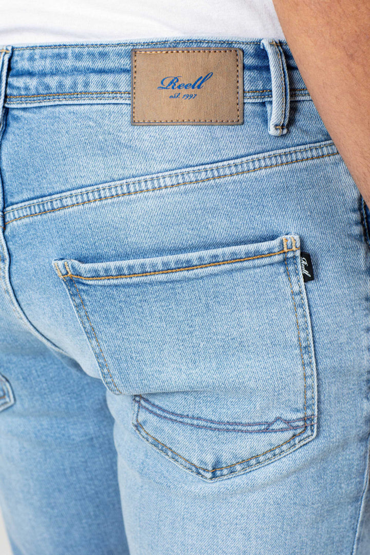 Reell Spider Slim Tapered Fit Jeans - Light Blue Stone