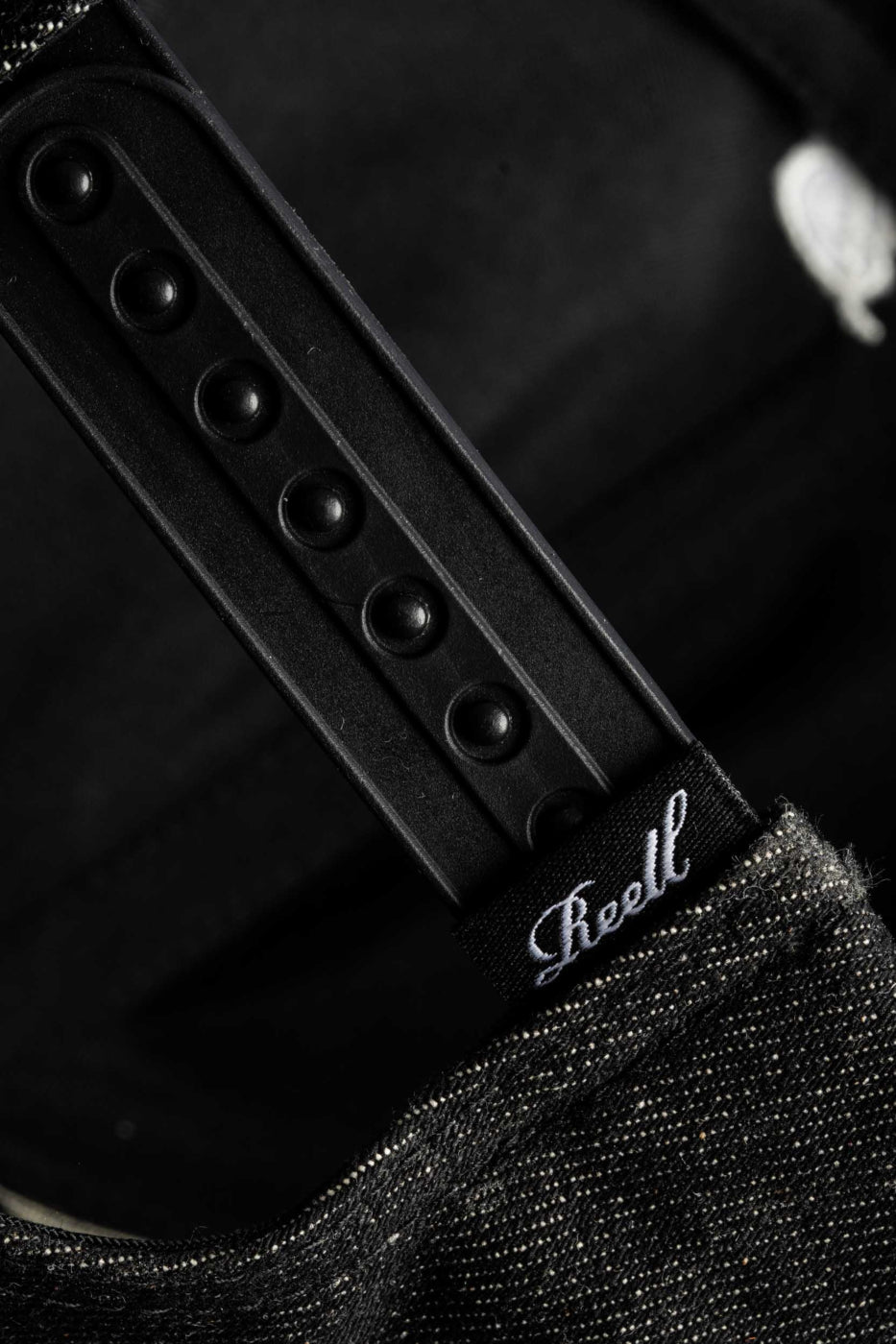 Reell Suede Cap - Black Denim
