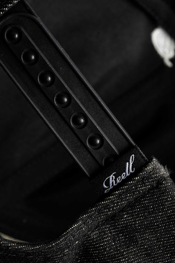 Reell Suede Cap - Black Denim