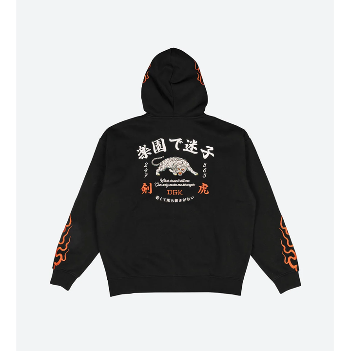 DGK Roamer Zip Hoodie - Black