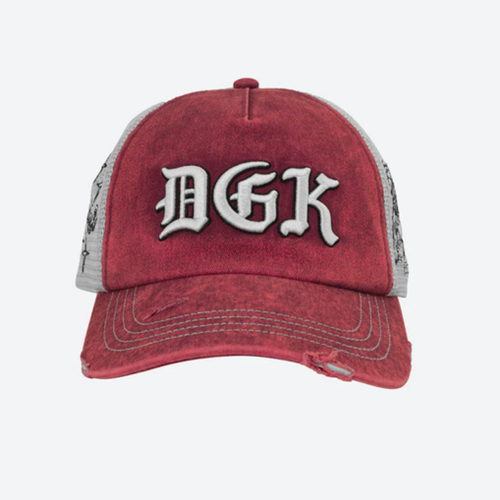 DGK Perro Trucker Cap - Red