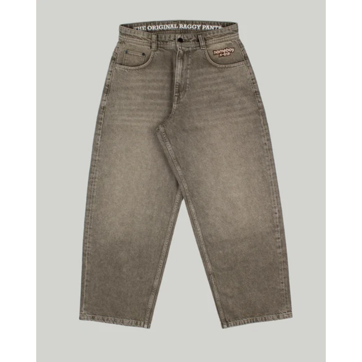 HomeBoy  Monster BAGGY Jeans Dye Denim - Khaki