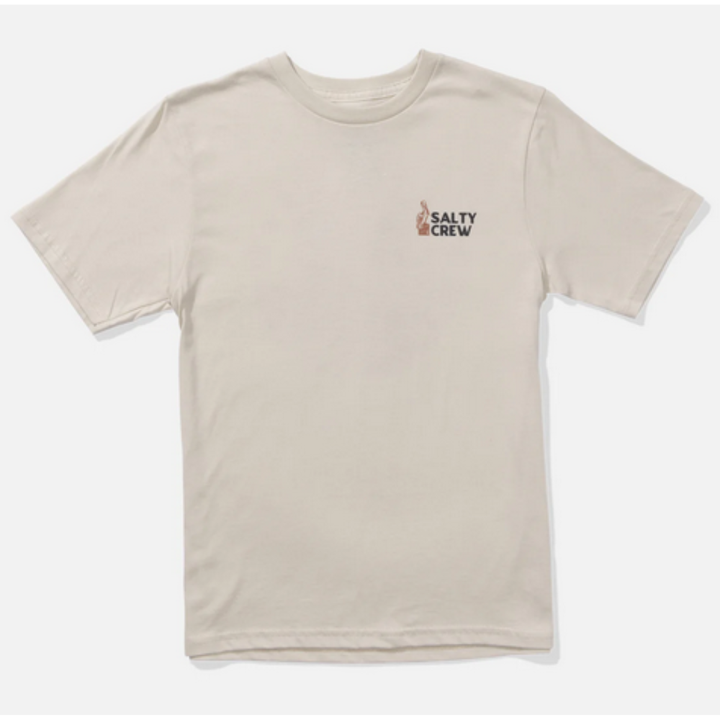Salty Crew Stakeout T-Shirt Tee KIDS - Moonbeam Beige